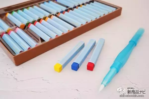 「おうち時間に彩りを！ ぺんてる『大人の水彩パステル』で絵を描こう！」の画像