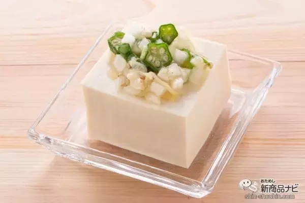「さっぱり味が暑い季節にぴったり！ 『ぶっかけオクラ』を豆腐にのせておためししてみた！」の画像