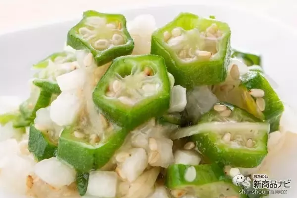 「さっぱり味が暑い季節にぴったり！ 『ぶっかけオクラ』を豆腐にのせておためししてみた！」の画像
