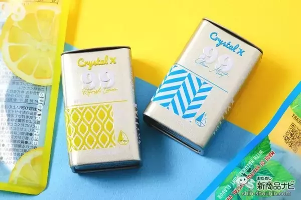 【冷感キャンディ】キシリトール99％でシュガーフリー『Crystal x 99 REFRESH LEMON / CLEAR MINT』！