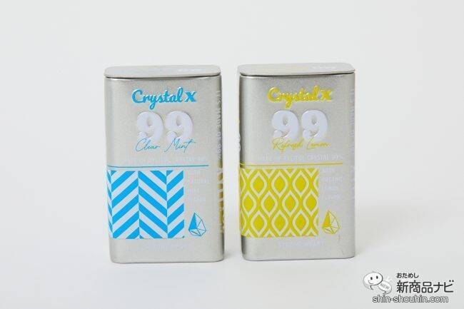 【冷感キャンディ】キシリトール99％でシュガーフリー『Crystal x 99 REFRESH LEMON / CLEAR MINT』！