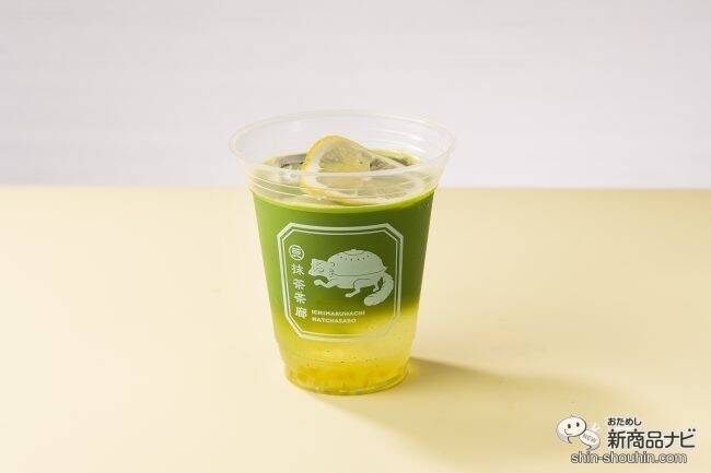 「一〇八抹茶茶廊」の夏の新商品が登場！ ペリエと抹茶の爽やかな一杯に注目！