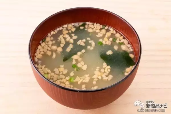 「今日のみそ汁の具はコレに決まり！ 新発売の『納豆入りみそ汁の具』は簡単便利に納豆汁が楽しめる！」の画像