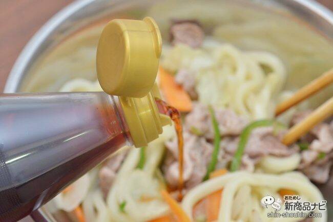 食欲の秋に使いたい！ 超簡単、ヒゲタ醤油の『本膳つゆ』で焼うどん風を楽しんでみた！