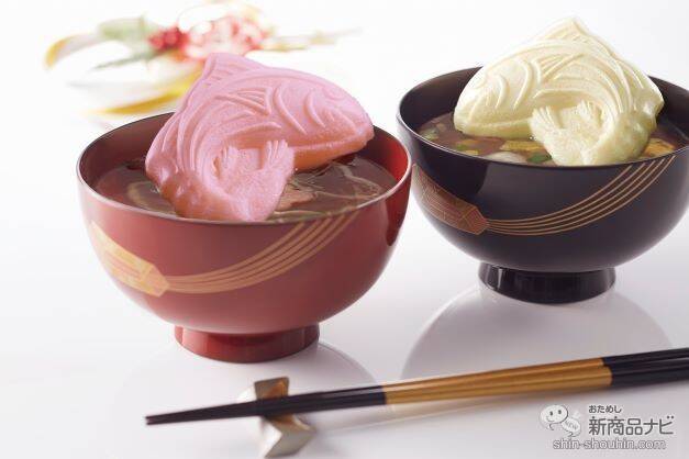 見た目もユニークな縁起物！ にんべんの『至福の一椀　お吸物もなか』は、ギフトにもぴったりなこだわりのお吸い物だった！