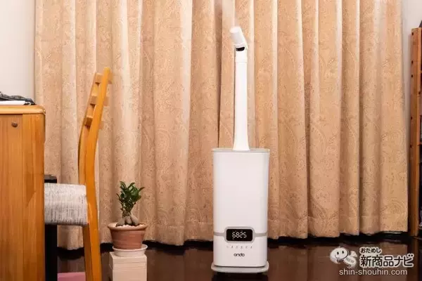 冬の乾燥対策！ パワーアップした超高性能次亜塩素酸水対応加湿器『キワミストプラス』の性能を確かめてみた！