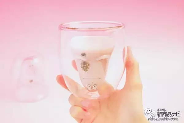 「バーバパパが浮かび上がる『バーバパパ グッドグラス』でおうち時間に癒しを！」の画像