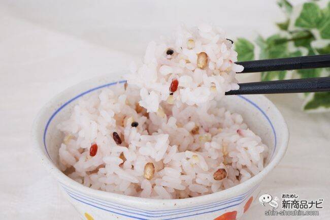 いつものご飯に混ぜるだけ！ 『雑穀健美』 は簡単に豊富な栄養素が摂取できる ！