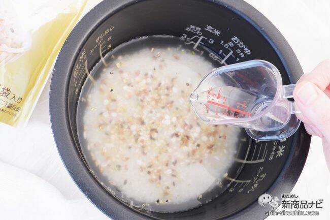 いつものご飯に混ぜるだけ！ 『雑穀健美』 は簡単に豊富な栄養素が摂取できる ！