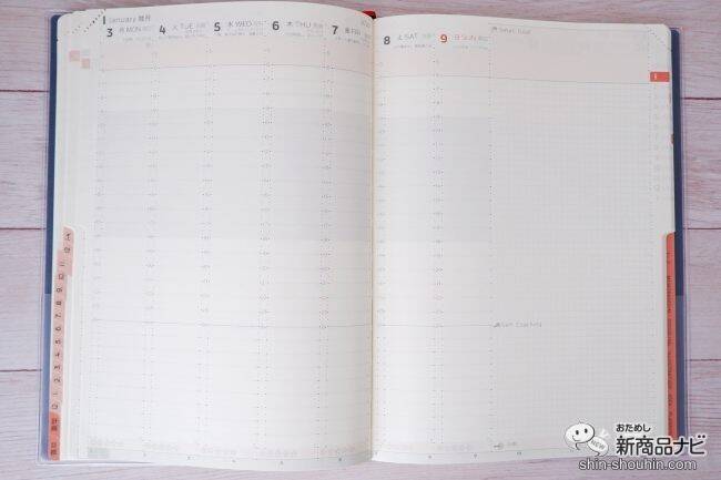 自分スタイルにアレンジできる『2022 ACTIO 手帳デジナーレ・1月始まり』を使ってみよう