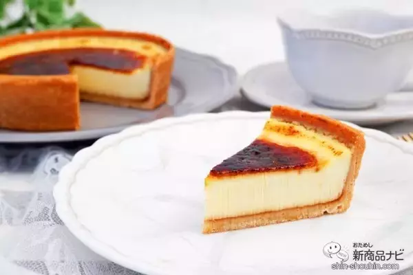 「「銀座ぶどうの木」×「Hanako」『冷凍なのにそのままで美味しい ⽣ クレームブリュレ・タルト』を食べてみた」の画像