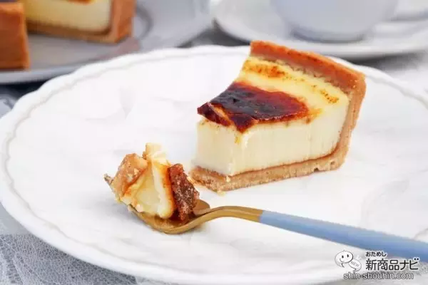 「「銀座ぶどうの木」×「Hanako」『冷凍なのにそのままで美味しい ⽣ クレームブリュレ・タルト』を食べてみた」の画像