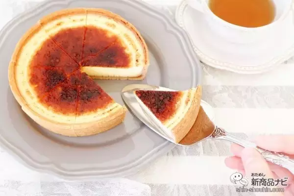 「「銀座ぶどうの木」×「Hanako」『冷凍なのにそのままで美味しい ⽣ クレームブリュレ・タルト』を食べてみた」の画像