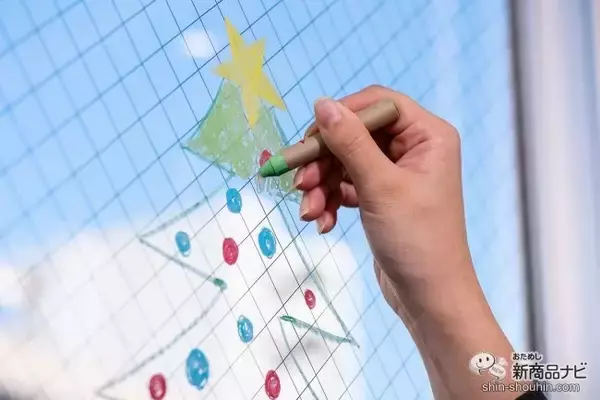 「窓に描いて水で消せる「キットパス」がリニューアル！ ライスワックス配合＆再生紙パッケージで地球にもっとやさしくなった！」の画像