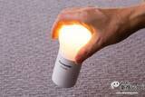 「『乾電池エボルタ付きLEDランタン（球ランタン）』触っても火傷せず40日間使用可能で懐中電灯にもなる万能灯」の画像8