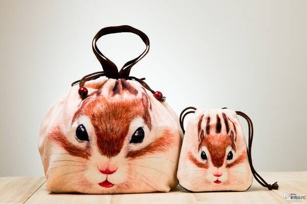 You More もぐもぐ食べてふくらむ ほおぶくろ親子きんちゃくバッグの会 シマリス リアルに膨張 15年10月19日 エキサイトニュース
