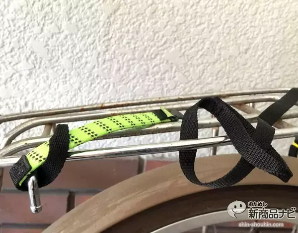 「『ROKstraps ストレッチ アジャスタブル ストラップ BP』確実な固定＆楽々着脱の自転車用ストラップ！」の画像