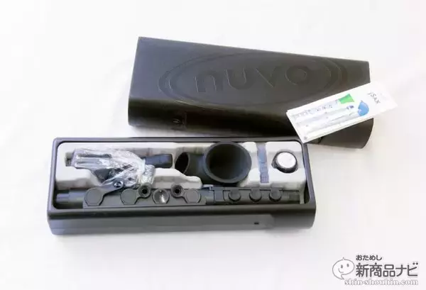 「『NUVO jSAX』何と丸洗い可能なプラスティック製サックス、オモチャのようだが立派な楽器の音がした！」の画像