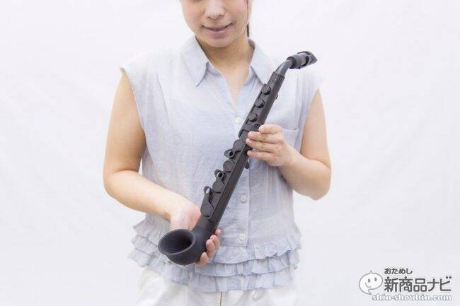 『NUVO jSAX』何と丸洗い可能なプラスティック製サックス、オモチャのようだが立派な楽器の音がした！
