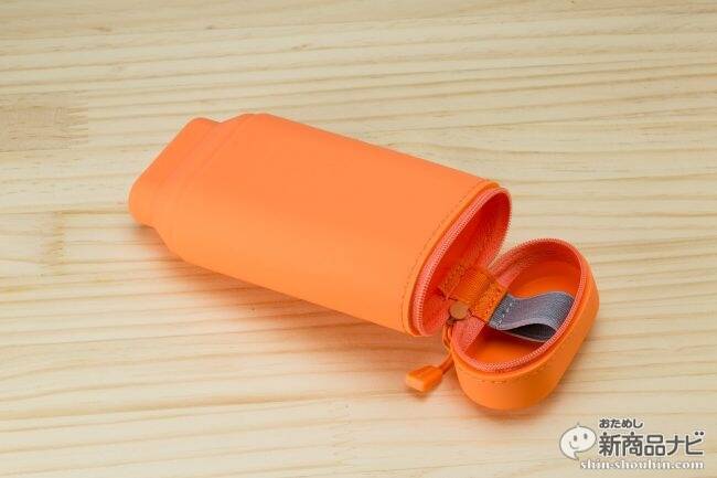 『スタンドペンケース＜オーバルタイプ＞』ペンスタンドに変身するペンケースはポーチにもなる優れモノ！