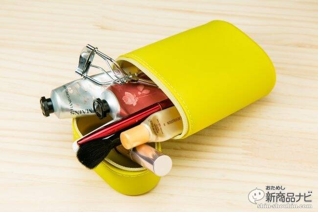 『スタンドペンケース＜オーバルタイプ＞』ペンスタンドに変身するペンケースはポーチにもなる優れモノ！