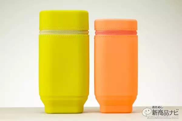 「『スタンドペンケース＜オーバルタイプ＞』ペンスタンドに変身するペンケースはポーチにもなる優れモノ！」の画像