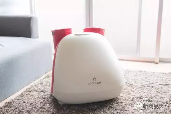 「ドクターエア『3Dフットマッサージャー』足のむくみを10分で解消！ お家でギューッと加圧マッサージ！」の画像