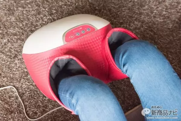「ドクターエア『3Dフットマッサージャー』足のむくみを10分で解消！ お家でギューッと加圧マッサージ！」の画像