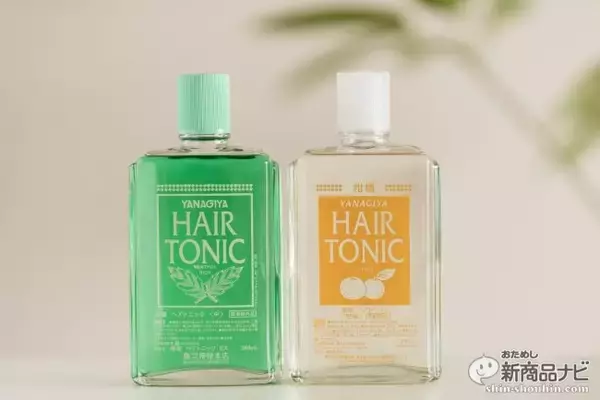 「『柳屋 ヘアトニック＜柑橘＞』昭和の高度成長を実現した男たちが愛したロングセラー品質そのままに、柑橘系で世代性別問わずに使いやすいと評判の薬用育毛製品！」の画像