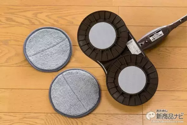 「半年で5万台以上も売れた『コードレス回転モップクリーナー』は水だけで雑菌99.9％除去！」の画像