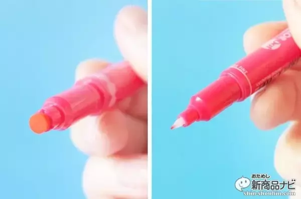 「ドットが押せる『プレイカラードット』、ハンコのように使って描ける今までにないツインマーカー！」の画像