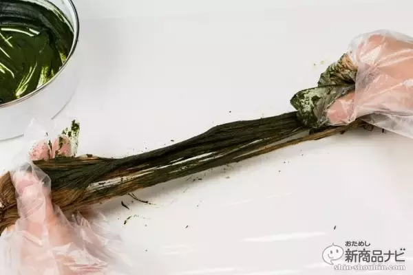 「大人女子の黒髪系に『エコーレア インディゴ』よく染まり、ヘナと使って好みの髪色にアレンジ」の画像