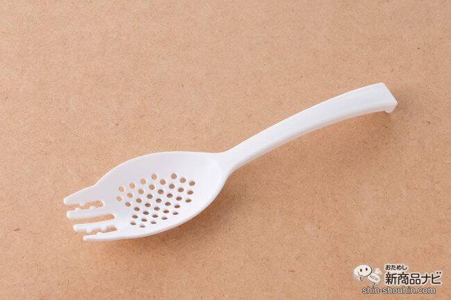 麺も具も残さない新型ラーメンレンゲ『スクーン』ならストレスフリー＆ヘルシーにカップ麺を食べられる!?