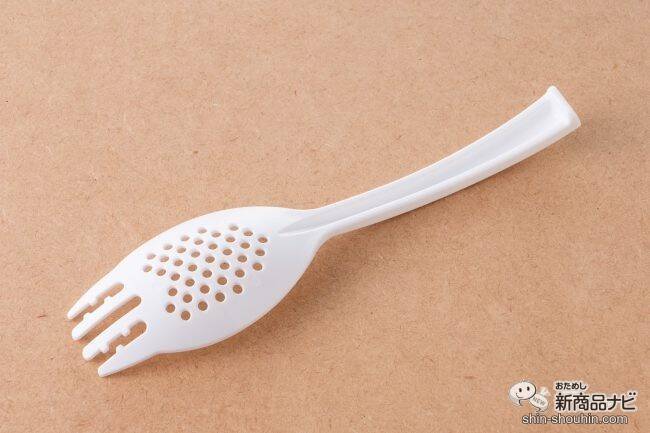 麺も具も残さない新型ラーメンレンゲ『スクーン』ならストレスフリー＆ヘルシーにカップ麺を食べられる!?