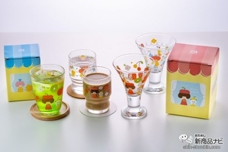 ほのぼのした絵柄がかわいらしい！ 『mizutamaさんのおうちグラス』でおうちcafeを楽しもう！