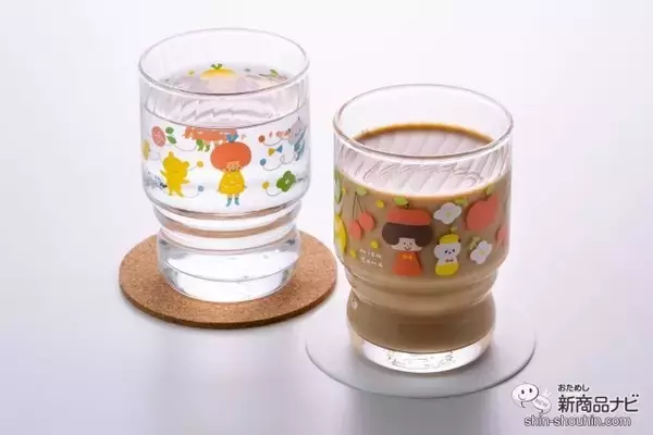 「ほのぼのした絵柄がかわいらしい！ 『mizutamaさんのおうちグラス』でおうちcafeを楽しもう！」の画像