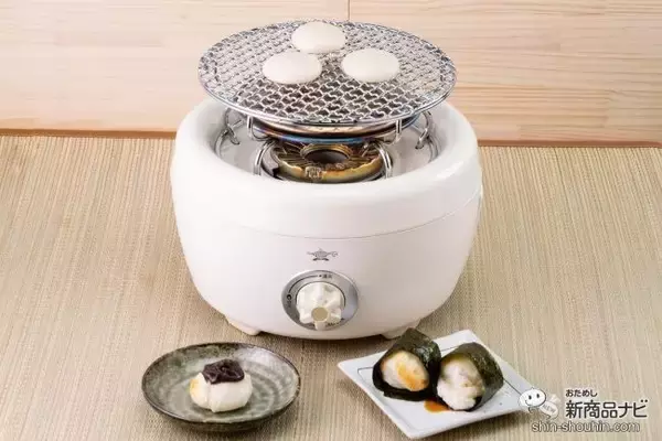お正月に食べきれなかったお餅を絶品おやつに！ 『センゴクアラジン ポータブル ガス カセットコンロ ヒバリン』で、カリッとモッチリ食感をダブルで味わおう