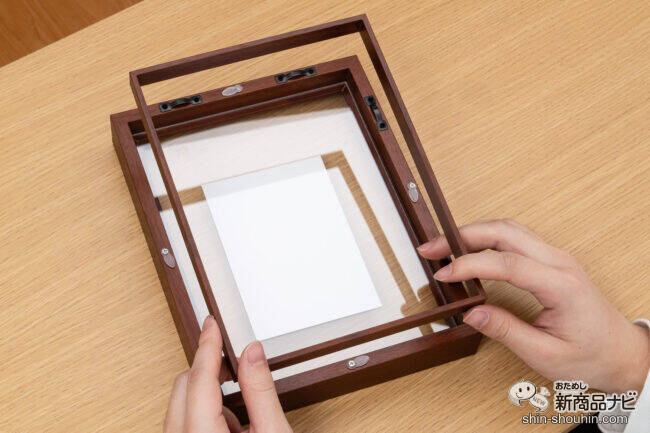 大切な写真を部屋に飾ろう！『ハクバ フローティングフォトフレーム Cielo（シエロ）／Feliz（フェリス）』