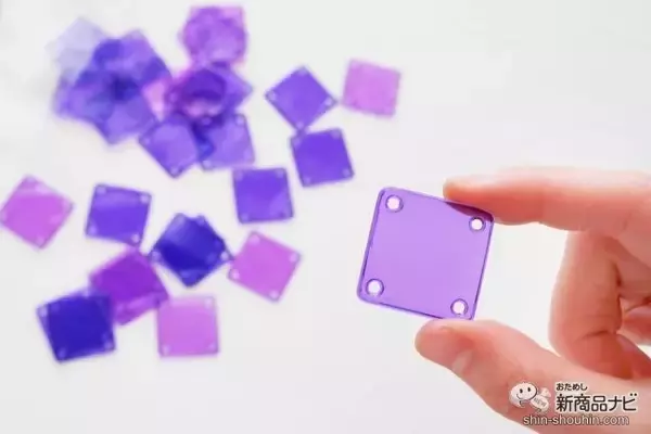 「カラフルなピースがいっぱい！ 新発売の『パチェリエ カラフルパレット』で作って遊んで可愛く持ち歩こう」の画像