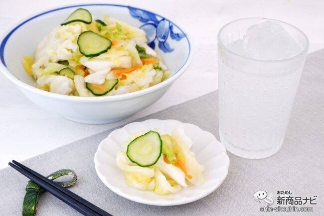 【期間限定】サラダ感覚で食べられる浅漬け『国産きゃべつミックス大満足』を家族みんなでたっぷり食べよう！