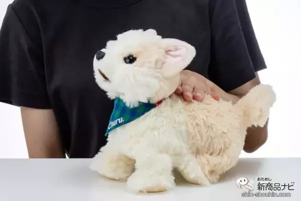 「あのCMみたいな体験ができる！ 『ちゅ〜るあげるね！チワマルちゃん』はノリノリのメロディで楽しくお世話できちゃう！」の画像