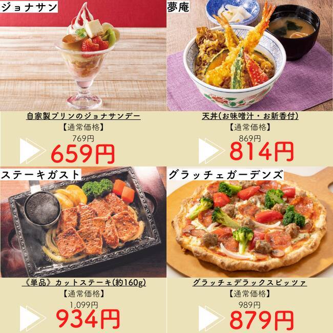 【すかいらーく新情報】ガストなど6ブランド総数52品の人気メニューがお得に楽しめる『お年玉クーポンキャンペーン』を開催！