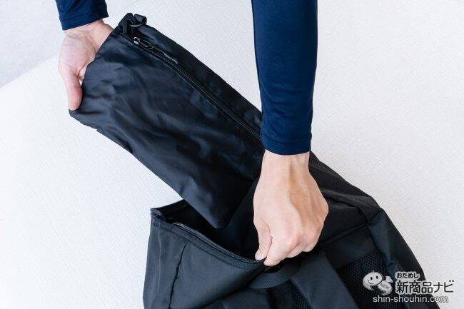 普段はPCバッグ、いざという時には防災アイテムに！『防災対応 キャリングバックパック』で防災を日常に！