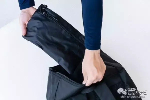 「普段はPCバッグ、いざという時には防災アイテムに！『防災対応 キャリングバックパック』で防災を日常に！」の画像