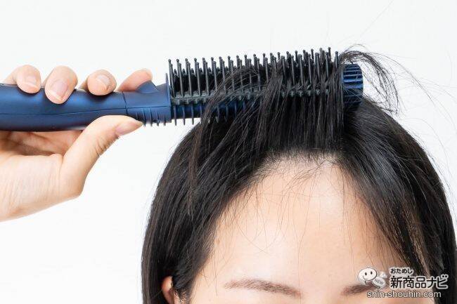 スタイリングが超簡単！ 忙しい朝の味方『ブラシアイロン ヴィエール エス』をおためし♪