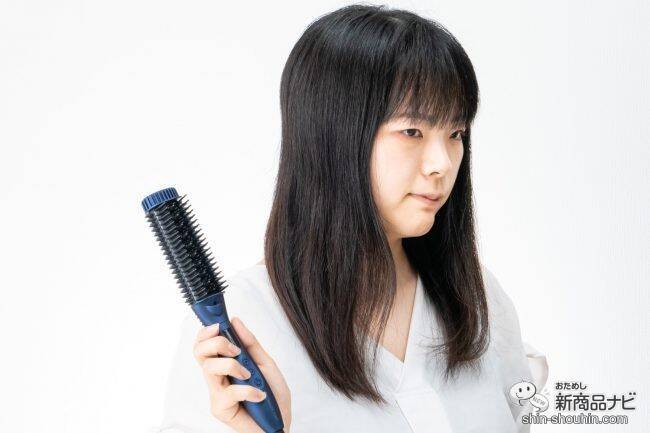 スタイリングが超簡単！ 忙しい朝の味方『ブラシアイロン ヴィエール エス』をおためし♪