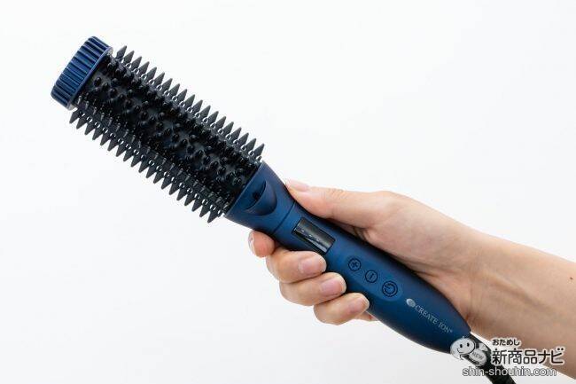 スタイリングが超簡単！ 忙しい朝の味方『ブラシアイロン ヴィエール エス』をおためし♪