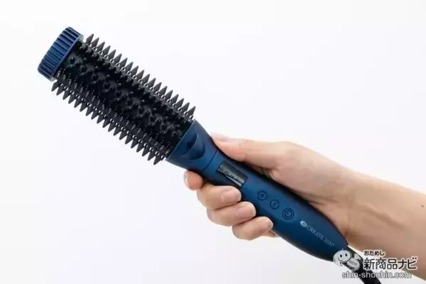 「スタイリングが超簡単！ 忙しい朝の味方『ブラシアイロン ヴィエール エス』をおためし♪」の画像