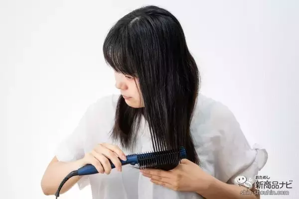 「スタイリングが超簡単！ 忙しい朝の味方『ブラシアイロン ヴィエール エス』をおためし♪」の画像