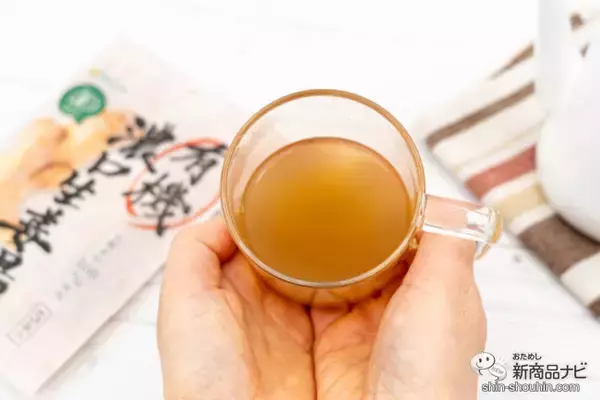 「寒い時期に。身体にやさしい『有機濃口生姜湯』がクセになる辛さでしっかり生姜を感じられる！」の画像